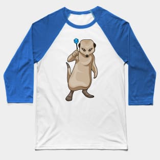 Meerkat Darts Dart Baseball T-Shirt